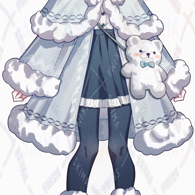 표정10종】단발머리 소녀 상품 이미지 11번째