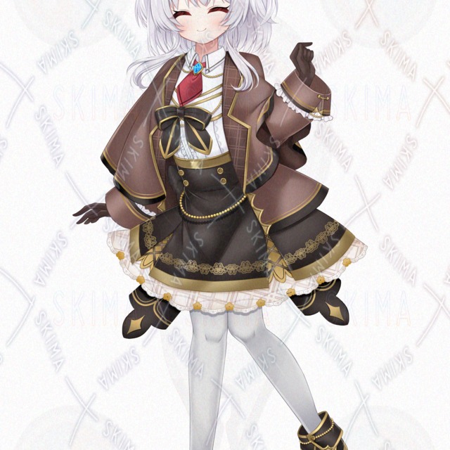 探偵風の女の子(表情差分＋装飾パーツ)の商品画像7枚目