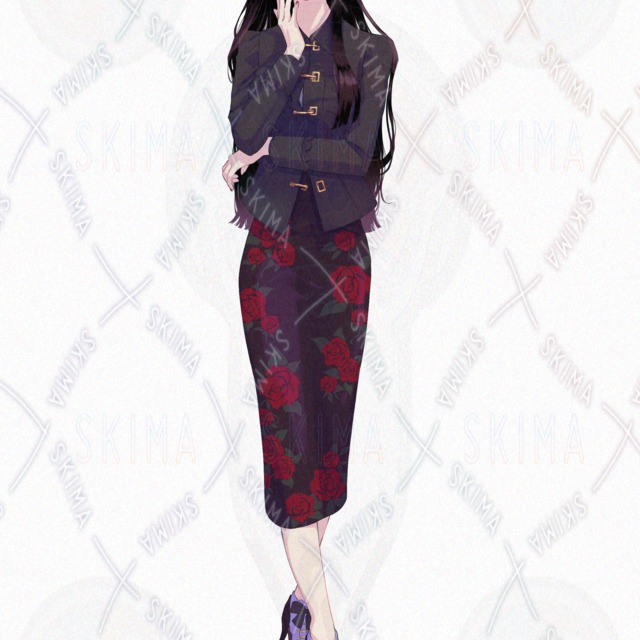 Image 6 of Black-Haired Strong Woman