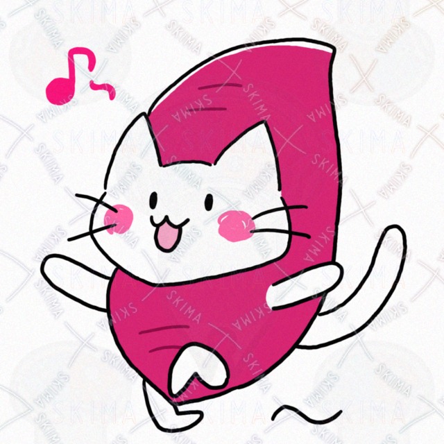 Image 6 of Sweet Potato–Obsessed White Cat