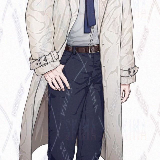 9 Trench Coat Middle-Aged Man Expressions + 🕶️ 的商品圖片第 10 張