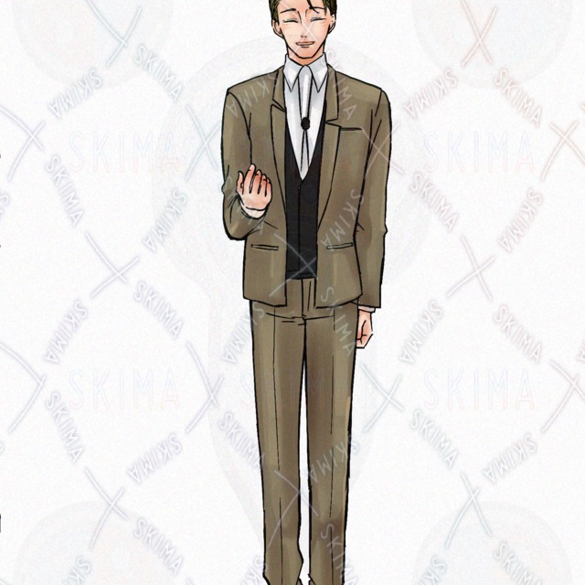 官僚風の紳士おじさん【差分4種】の商品画像5枚目