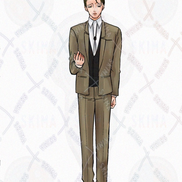 官僚風の紳士おじさん【差分4種】の商品画像6枚目