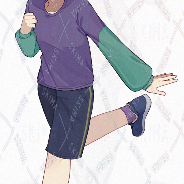 【表情8種】ランドセルを背負った小学生_立ち絵の商品画像2枚目