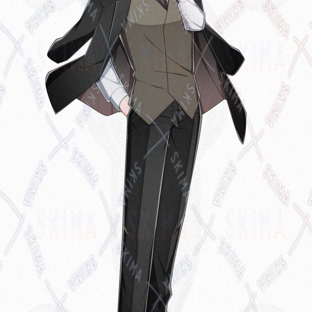 表情差分8枚　男性キャラ　立ち絵の商品画像4枚目