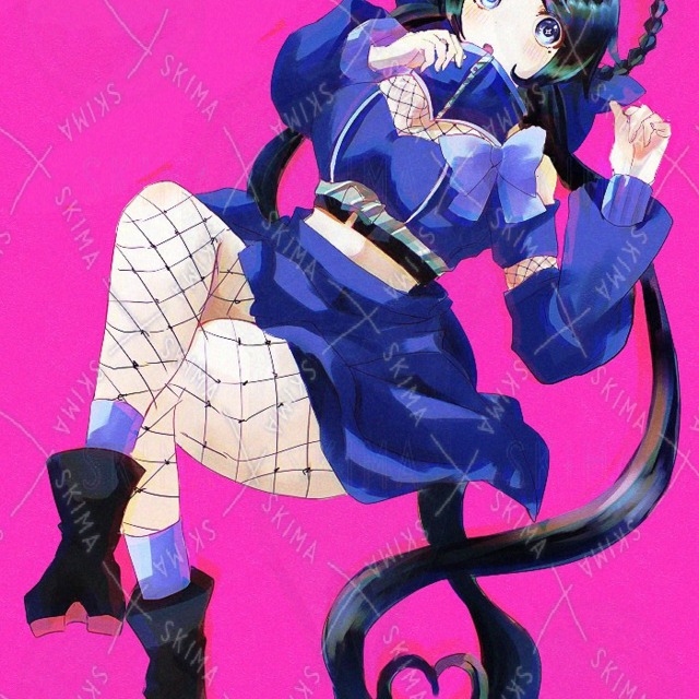 オリジナルキャラクターの一枚絵の商品画像