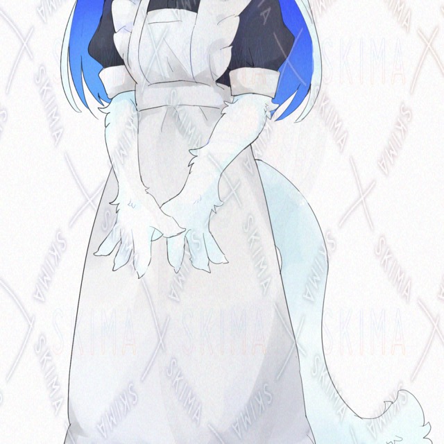 猫の獣人メイドちゃん【表情8種類】の商品画像5枚目