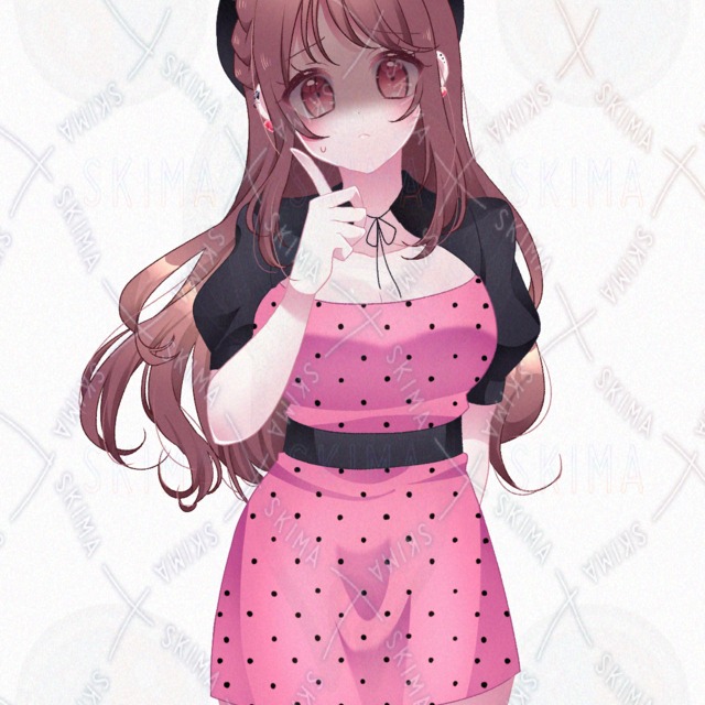 ピンクドットワンピースのお姉さんの商品画像7枚目