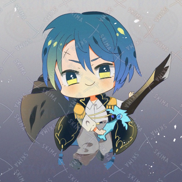 おうじさま剣士のミニキャラ【表情差分８種】の商品画像2枚目