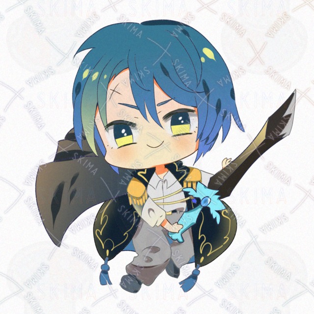 おうじさま剣士のミニキャラ【表情差分８種】の商品画像3枚目