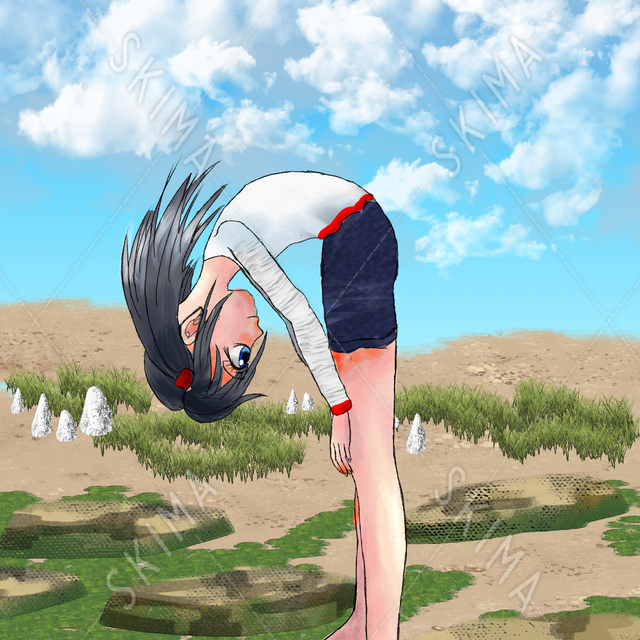 体操服の女の子