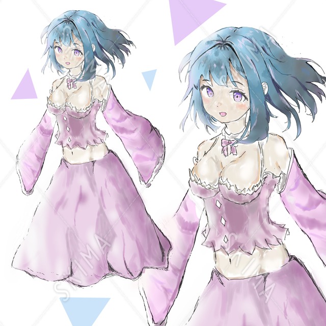 踊り子（表情差分あり）