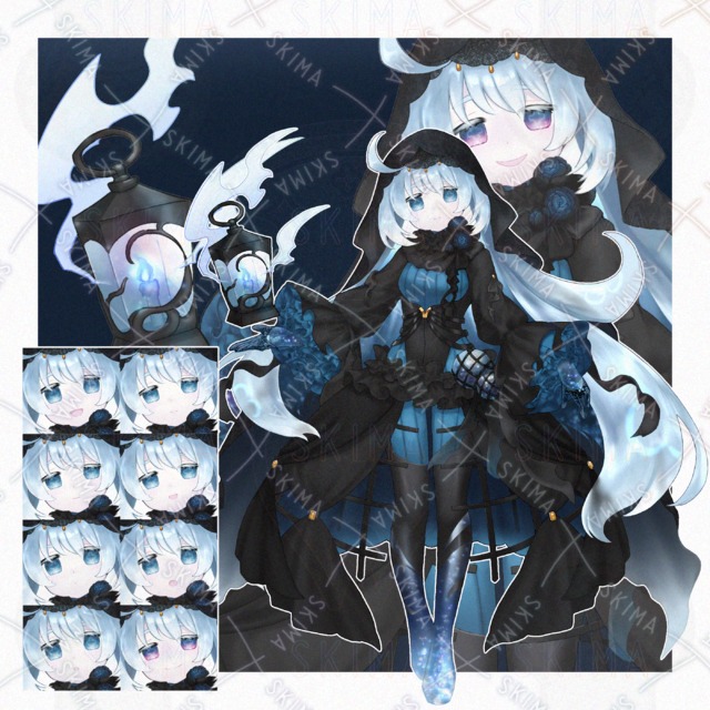 【3/31まで値下げ中】深海の墓守【表情差分全10種】の商品画像