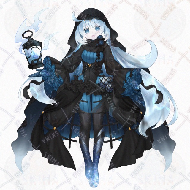 【3/31まで値下げ中】深海の墓守【表情差分全10種】の商品画像3枚目