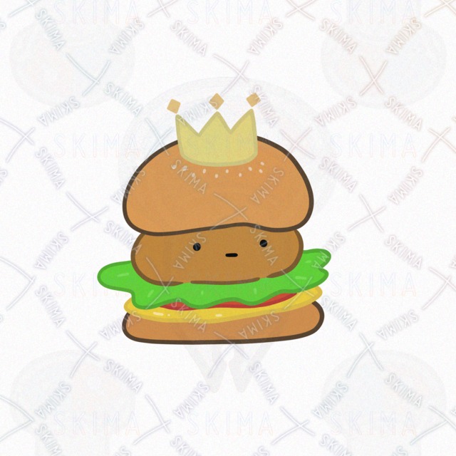 きんぐなばーがー（表情5種類）の商品画像4枚目