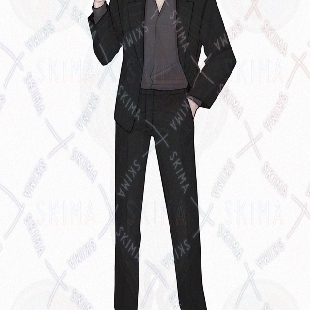 강해 보이는 할아버지 [표정 8종 상품 이미지 9번째