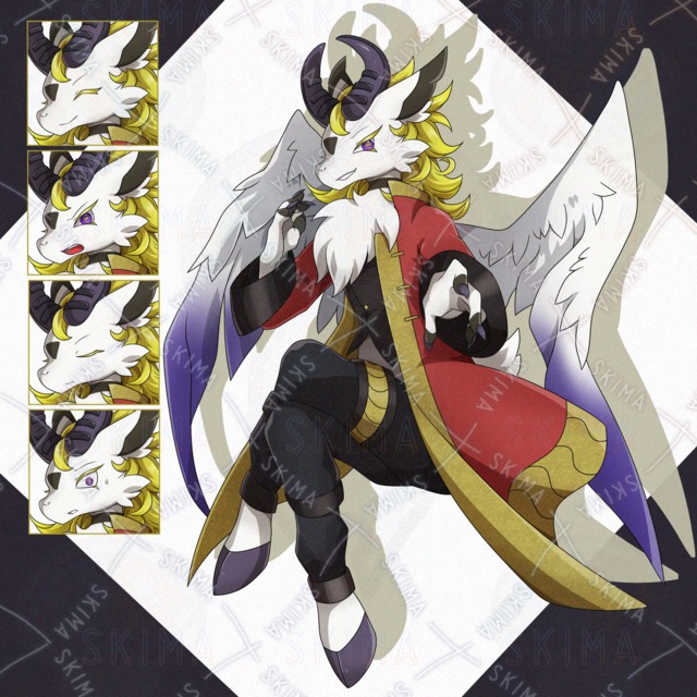 【立ち絵】獣人（翼差分あり）の商品画像