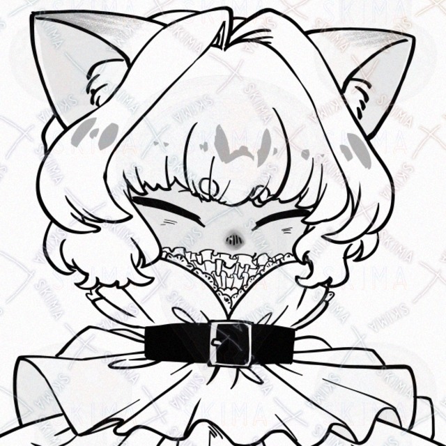 간단한 스탠딩 그림 50【5가지 표정】표정 5가지 상품 이미지 8번째