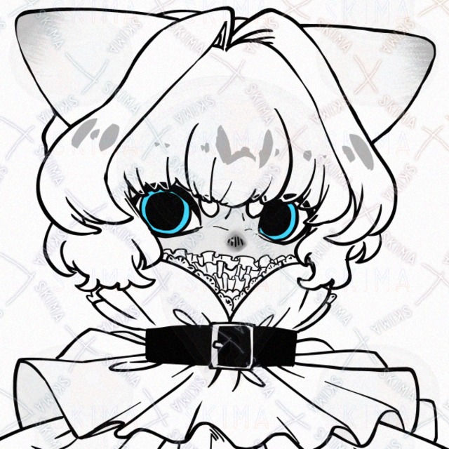 간단한 스탠딩 그림 50【5가지 표정】표정 5가지 상품 이미지 9번째