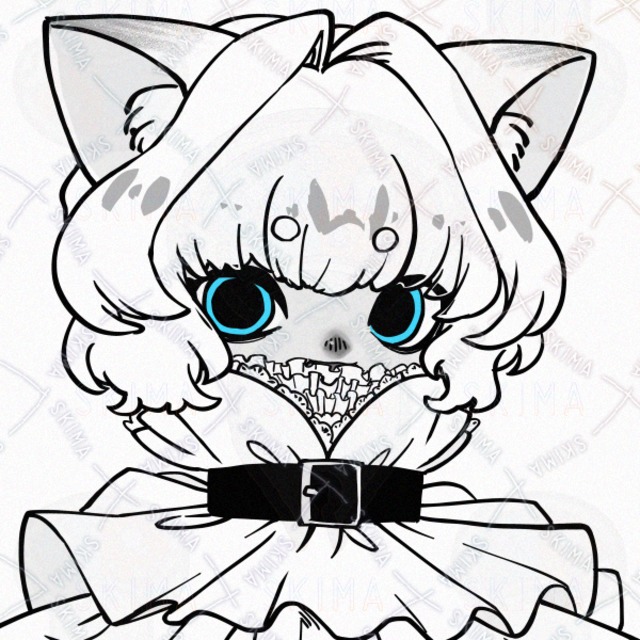 간단한 스탠딩 그림 50【5가지 표정】표정 5가지 상품 이미지 11번째