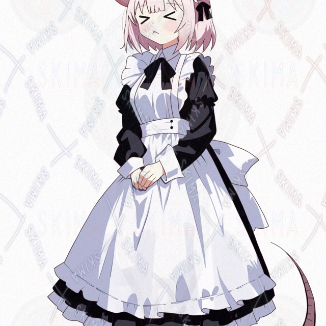 5 Timid Mouse-Eared Maid Expressions – TRPG, VTuber, Commercial Use OK 的商品圖片第 2 張
