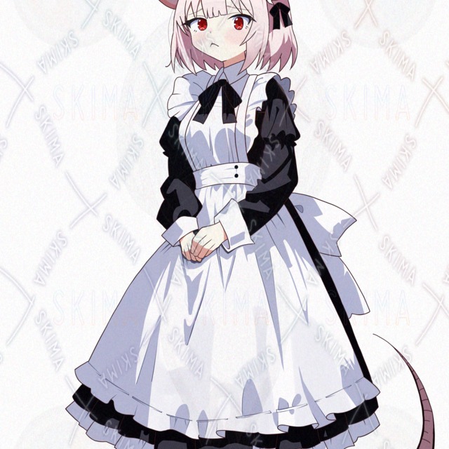 5 Timid Mouse-Eared Maid Expressions – TRPG, VTuber, Commercial Use OK 的商品圖片第 3 張