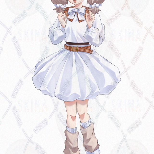 8 Expressions: Girl in a Fluffy Skirt 的商品圖片第 7 張