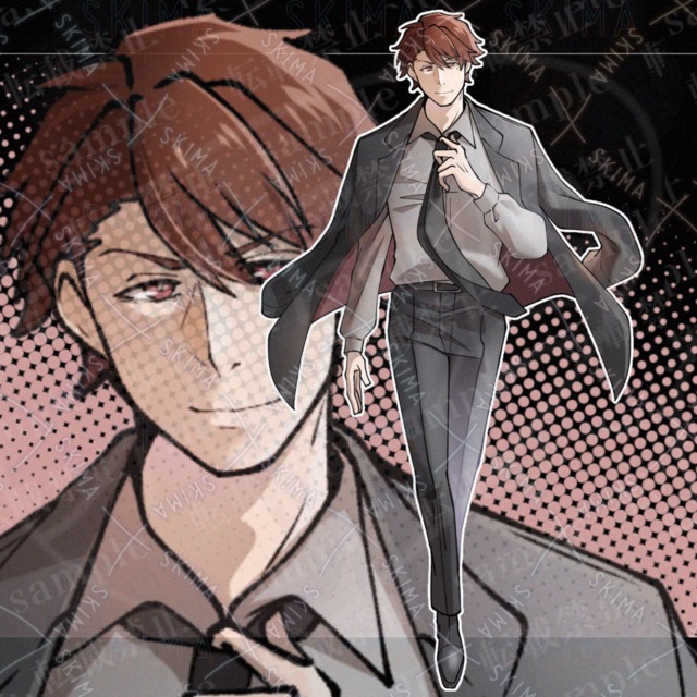 スーツの男性【表情差分あり】の商品画像