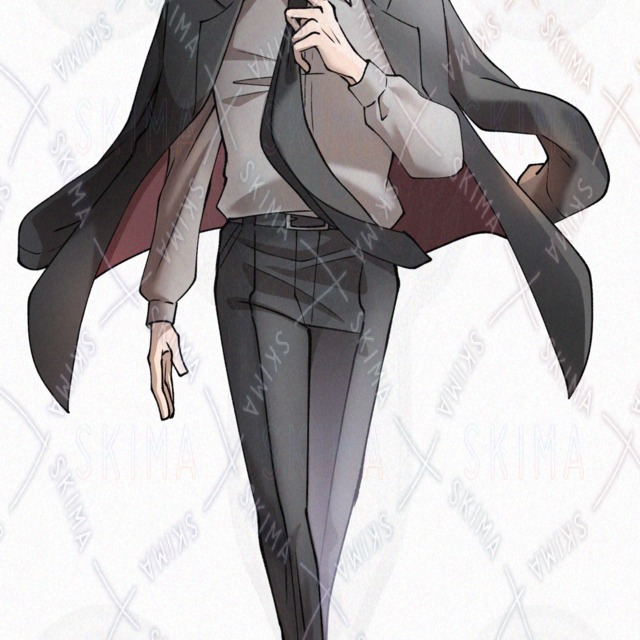 スーツの男性【表情差分あり】の商品画像3枚目