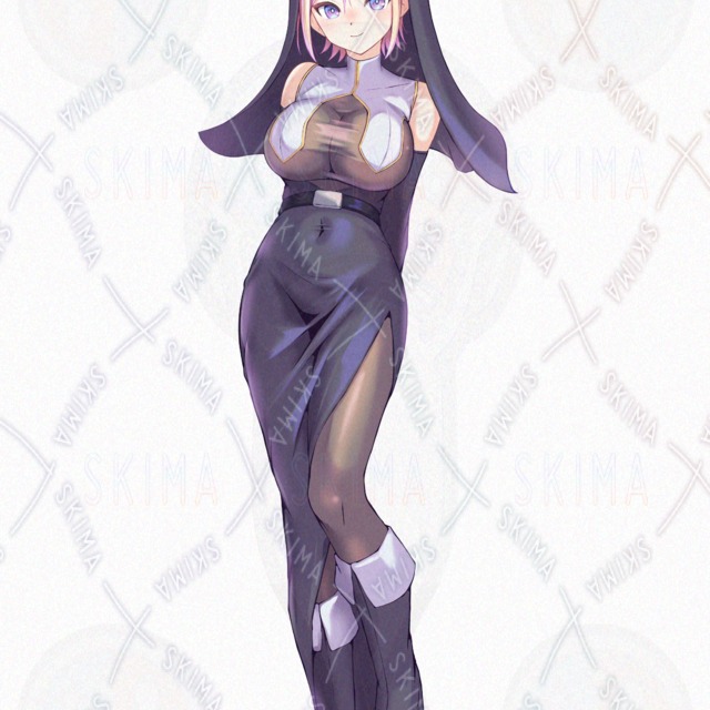 Image 11 of 10 Expressions: Girl in Nun's Habit