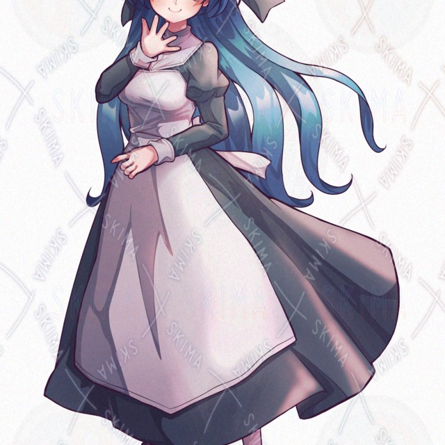 生意気そうなメイドさん2【表情差分10種】の商品画像2枚目