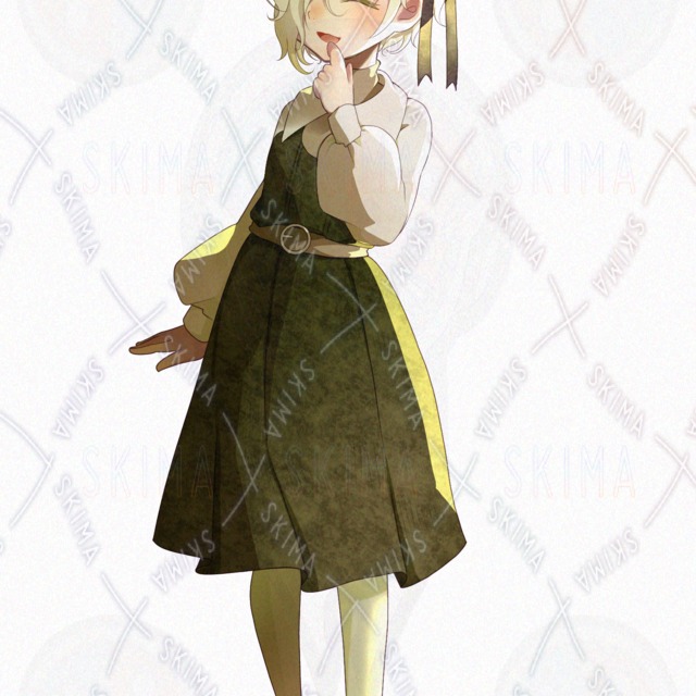 金髪の少女【表情10種】の商品画像5枚目