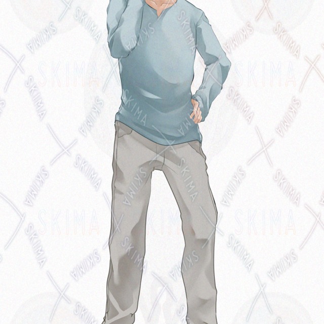 【Adopt】やさぐれたおじさん【表情差分5種】の商品画像2枚目