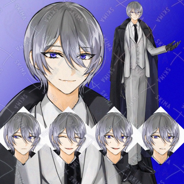 スーツの青年の商品画像