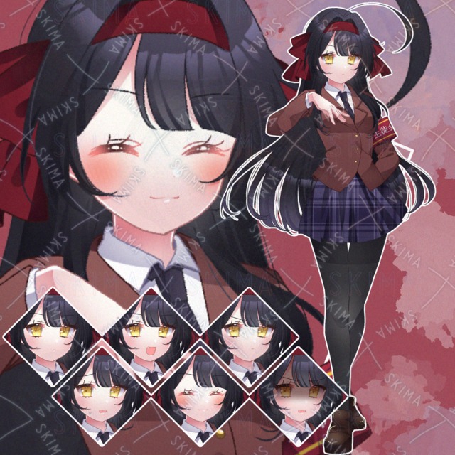 赤リボンの生徒会長の商品画像