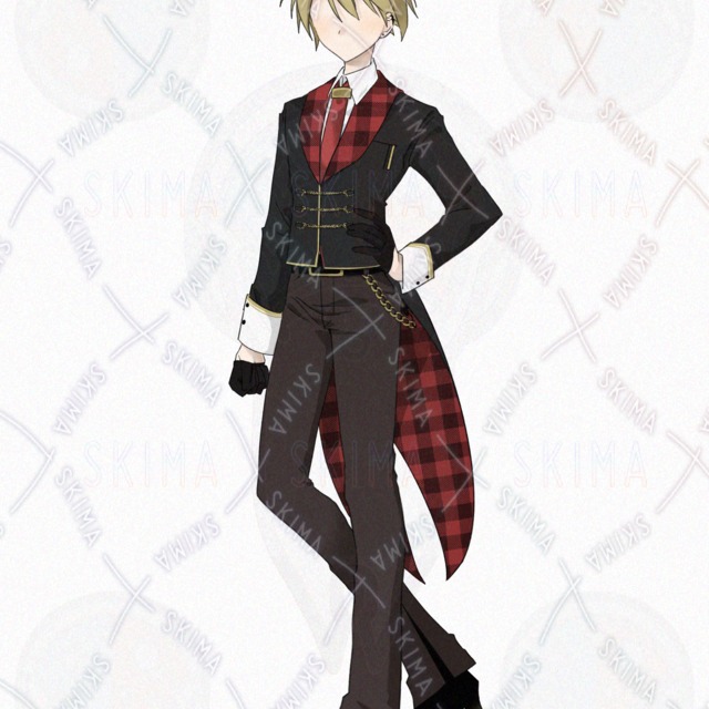 Blond-Haired, Blue-Eyed Boy in Red Plaid Shirt 的商品圖片第 9 張
