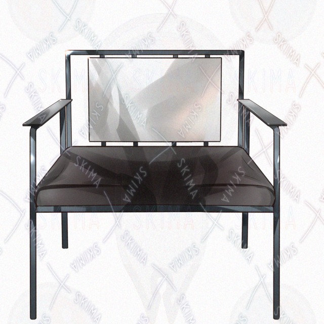 椅子に座るケモ耳男性【表情差7種＋耳・尻尾＋ブルゾン＋椅子】の商品画像11枚目