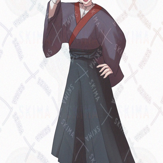 【表情10種】和服の男の子【立ち絵】の商品画像10枚目