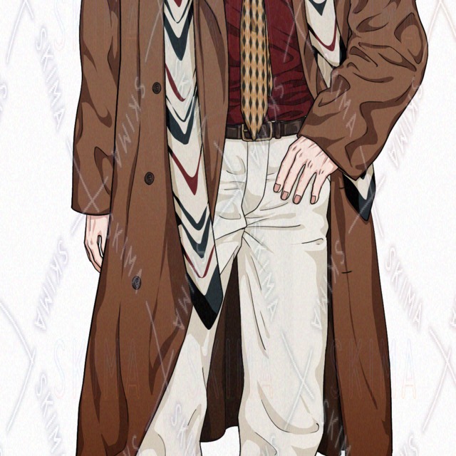 【表情9種＋🕶️】派手な服装の中年男性の商品画像8枚目