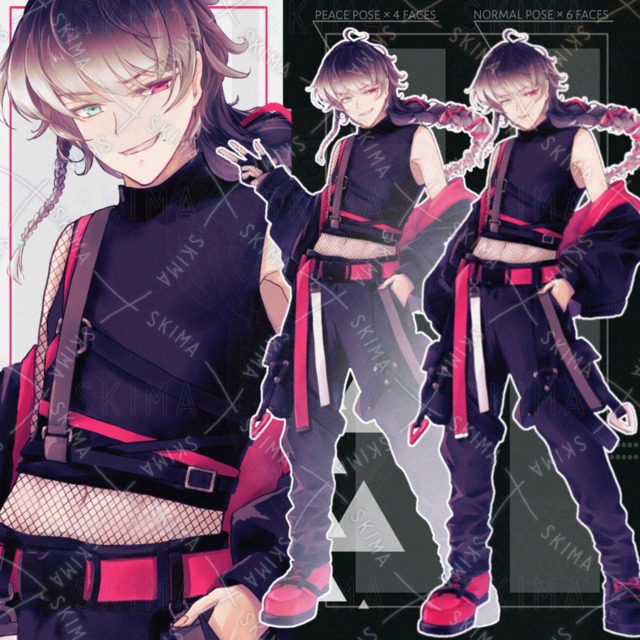 adopt【表情10種】の商品画像