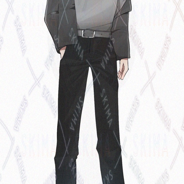 【立ち絵】男性 黒髪の商品画像4枚目