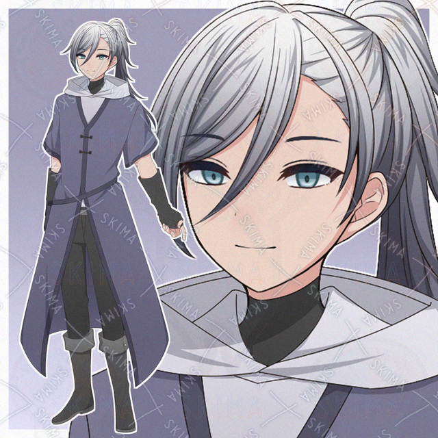 Image of Fantasy-Style Clothing Young Man [10 Expression Variations]