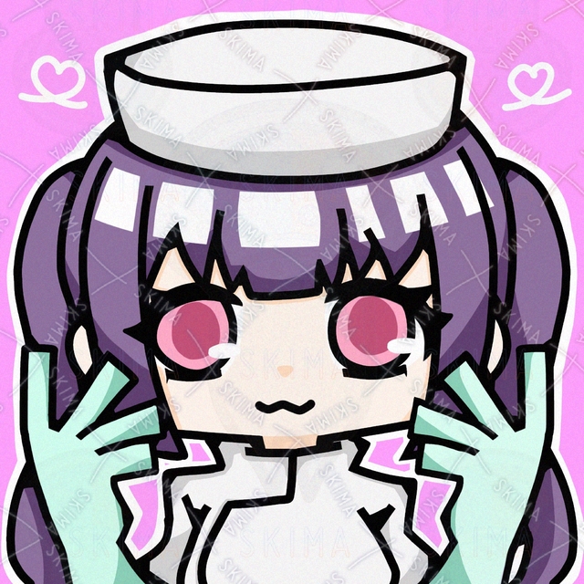 カートゥーン風　SNSアイコン　2個セットの商品画像