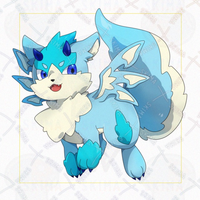 氷属性のケモノドラゴンの商品画像