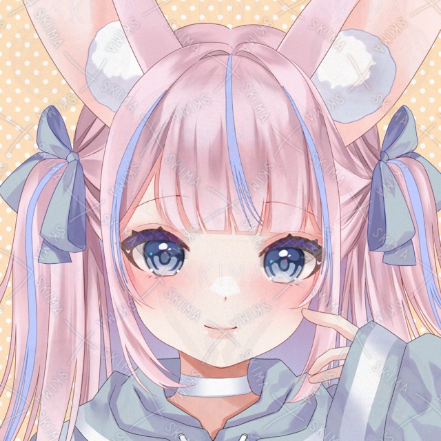 【アイコン】女の子背景有/透過【i0008】の商品画像