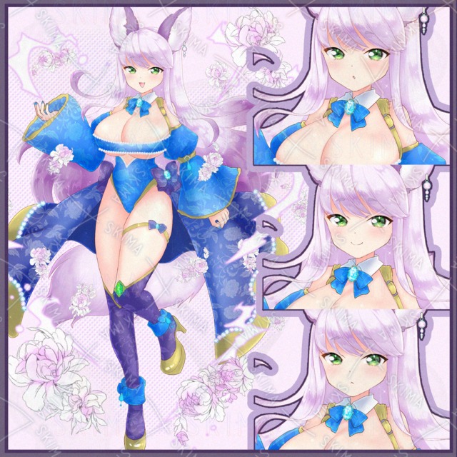 adopt20 表情4種（＋赤面＋花＋エフェクト）の商品画像