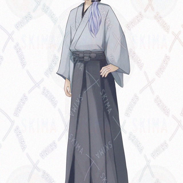 【表情10種】袴姿の男性【立ち絵】の商品画像7枚目