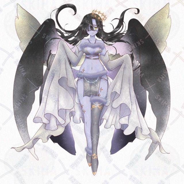 adopt18: 4 Facial Expressions (Black Hair, Blue Skin, Eye Patch) 的商品圖片第 6 張