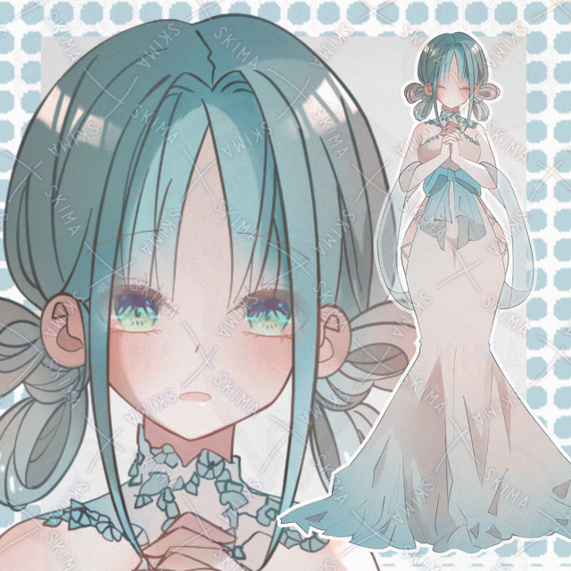 adopt神官のような少女【全体立ち絵表情7種】の商品画像