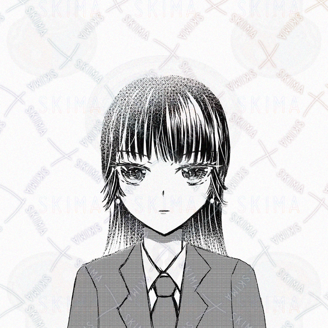 Woman in Suit Icon – Black-and-White Comic Illustration 的商品圖片